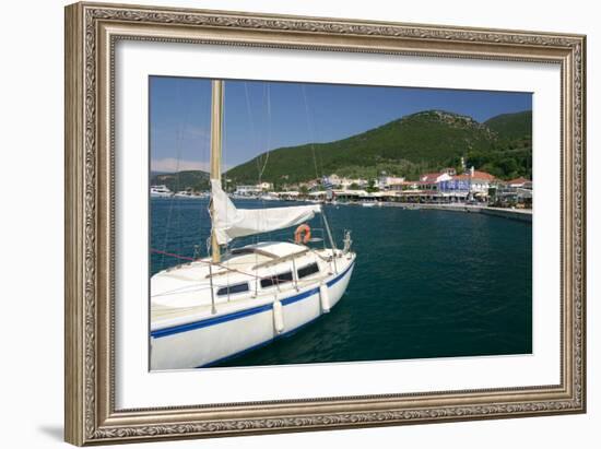 Yacht, Sami, Kefalonia, Greece-Peter Thompson-Framed Photographic Print