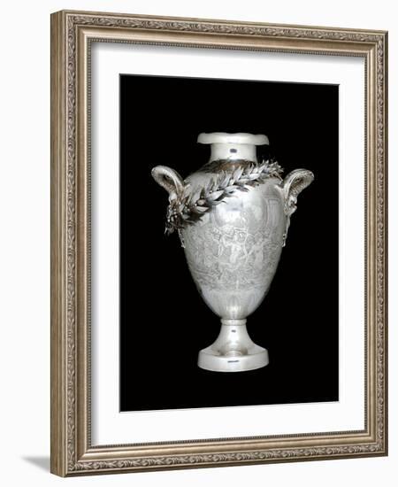 Yachting trophy, 1892 (silver) (see also 486988)-Tiffany & Company-Framed Photographic Print