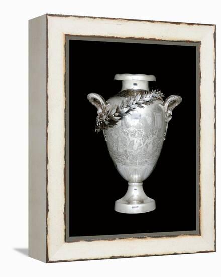 Yachting trophy, 1892 (silver) (see also 486988)-Tiffany & Company-Framed Premier Image Canvas