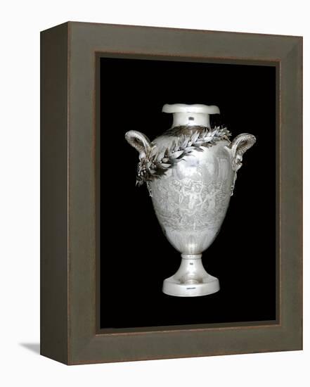 Yachting trophy, 1892 (silver) (see also 486988)-Tiffany & Company-Framed Premier Image Canvas