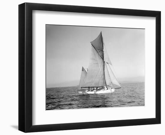 Yachts-Lipton Cup Races, Gwendolin, 1914-Asahel Curtis-Framed Giclee Print