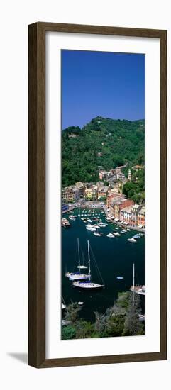 Yachts on Italian Riviera Italy-null-Framed Premium Photographic Print