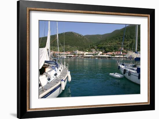 Yachts, Sami, Kefalonia, Greece-Peter Thompson-Framed Photographic Print