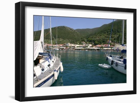 Yachts, Sami, Kefalonia, Greece-Peter Thompson-Framed Photographic Print