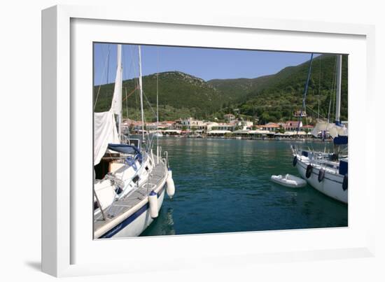 Yachts, Sami, Kefalonia, Greece-Peter Thompson-Framed Photographic Print