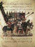Camel-Driver, Assemblies of Al-Hariri-Yahya ibn Mahmud Al-Wasiti-Art Print