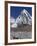 Yak on a Trail Below Kala Pattar and Pumori, 7165M, Sagarmatha National Park, Himalayas-Christian Kober-Framed Photographic Print