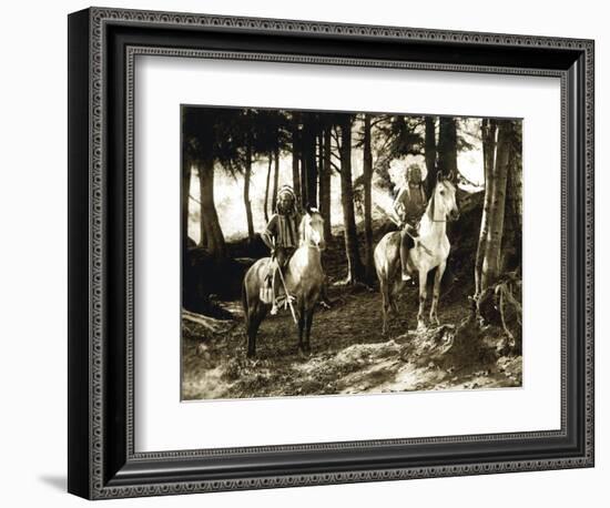 Yakama Warriors, 1911-L.V. McWhorter-Framed Giclee Print