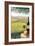 Yakima Valley, Washington - Wine Country-Lantern Press-Framed Art Print