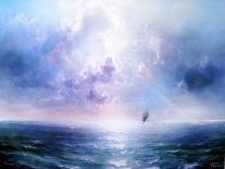 Seascape Open Sea-yakimenko-Stretched Canvas