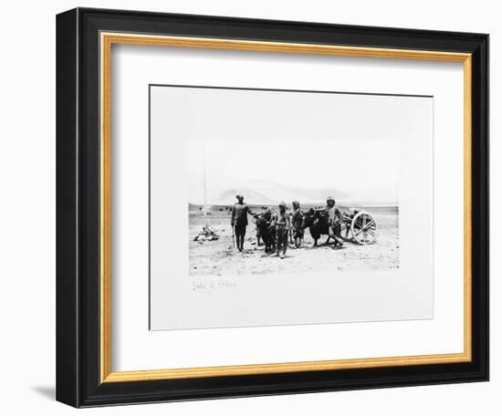 Yaks and Ekkas, 1903-04-John Claude White-Framed Giclee Print