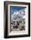 Yaks and herders on a trail to Everest Base Camp.-Lee Klopfer-Framed Photographic Print