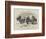 Yaks in Thibet, Travels of Prince Henry of Orleans-null-Framed Giclee Print