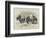 Yaks in Thibet, Travels of Prince Henry of Orleans-null-Framed Giclee Print