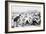 Yale And Princeton Football Match-Bettmann-Framed Giclee Print