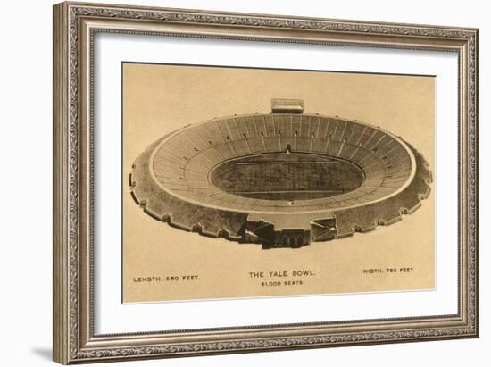 Yale Bowl-null-Framed Art Print