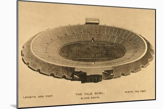 Yale Bowl-null-Mounted Art Print