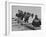 Yale Crew Rowing During Training-null-Framed Photographic Print