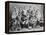 Yale Football Team-null-Framed Premier Image Canvas