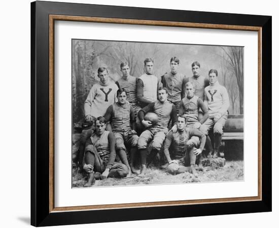 Yale Football Team-null-Framed Photographic Print