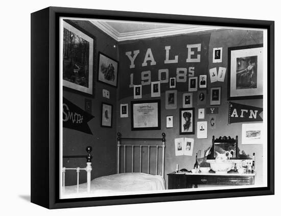Yale University Bedroom-null-Framed Premier Image Canvas