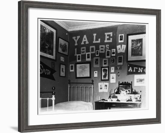 Yale University Bedroom-null-Framed Photographic Print