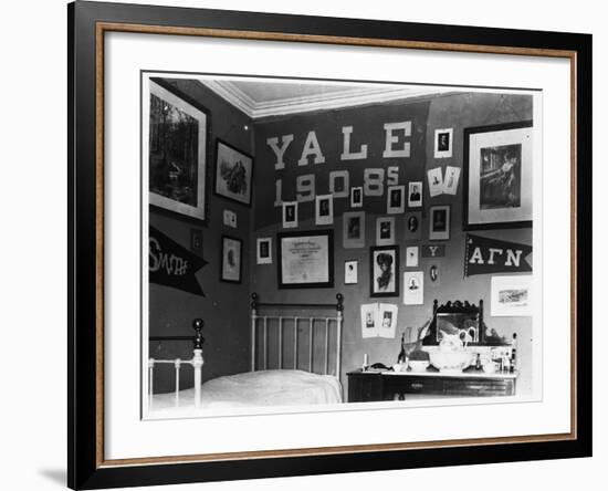 Yale University Bedroom-null-Framed Photographic Print