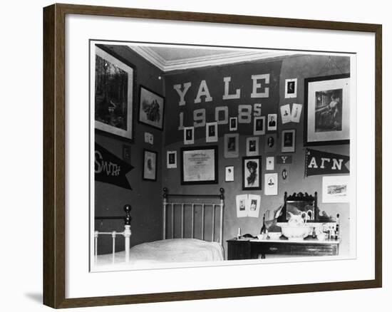 Yale University Bedroom-null-Framed Photographic Print