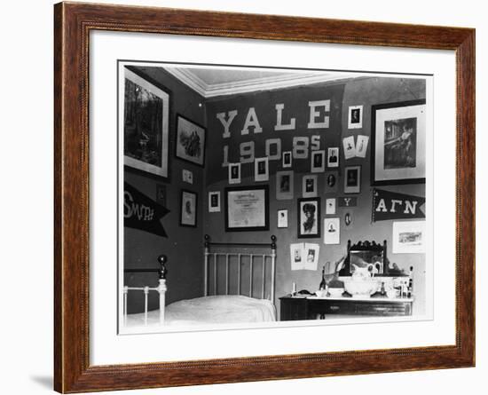 Yale University Bedroom-null-Framed Photographic Print