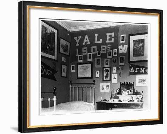 Yale University Bedroom-null-Framed Photographic Print