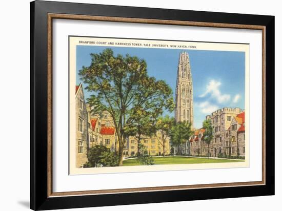 Yale University, New Haven, Connecticut-null-Framed Art Print