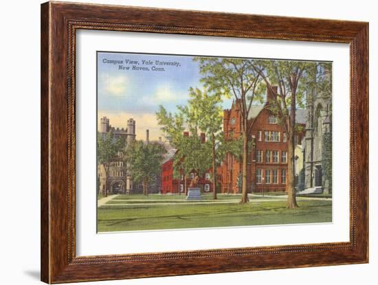 Yale University, New Haven, Connecticut-null-Framed Art Print