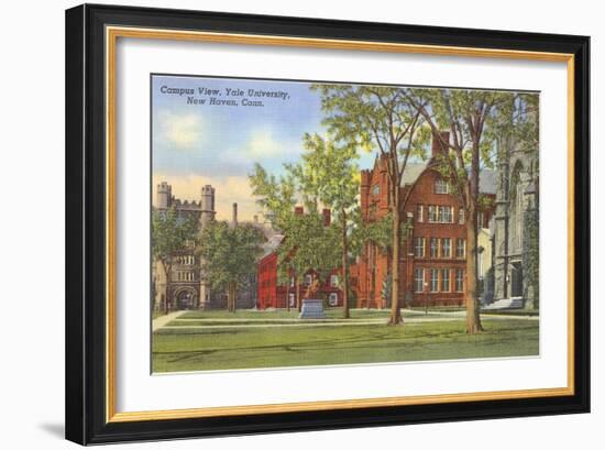 Yale University, New Haven, Connecticut-null-Framed Art Print