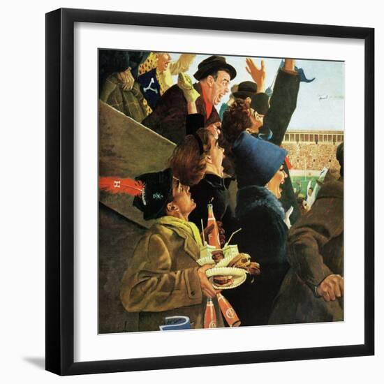 "Yale vs. Harvard," November 19, 1960-George Hughes-Framed Giclee Print