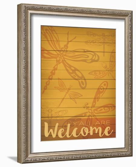 Yall Are Welcome 2-Melody Hogan-Framed Art Print