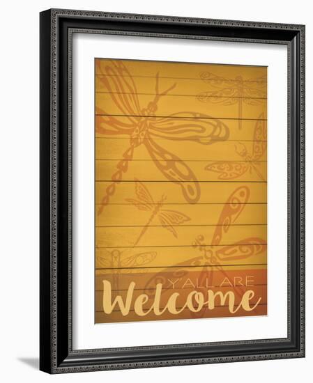 Yall Are Welcome 2-Melody Hogan-Framed Art Print