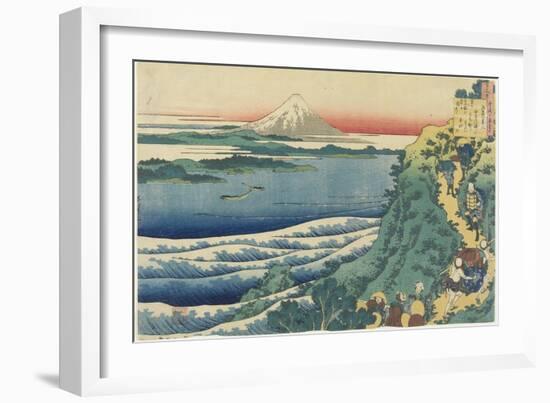 Yamabe No Akahito, C. 1839-Katsushika Hokusai-Framed Giclee Print