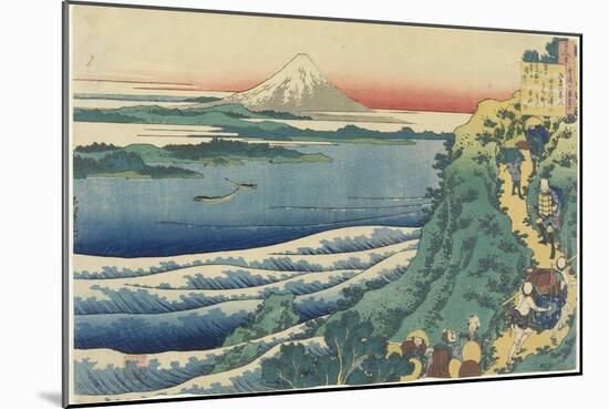 Yamabe No Akahito, C. 1839-Katsushika Hokusai-Mounted Giclee Print