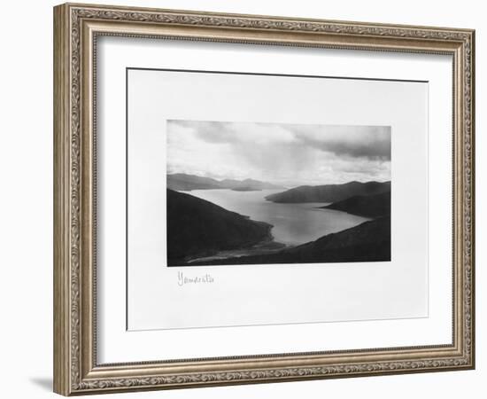 Yamdoktso, Tibet-John Claude White-Framed Giclee Print