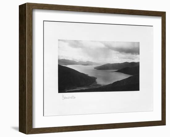 Yamdoktso, Tibet-John Claude White-Framed Giclee Print