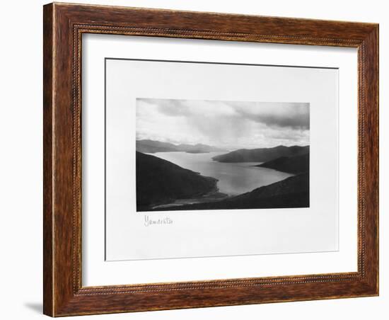 Yamdoktso, Tibet-John Claude White-Framed Giclee Print