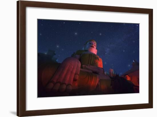 Yan Aung Nan Aung Hsu Taung Pyi Pagoda-Jon Hicks-Framed Photographic Print