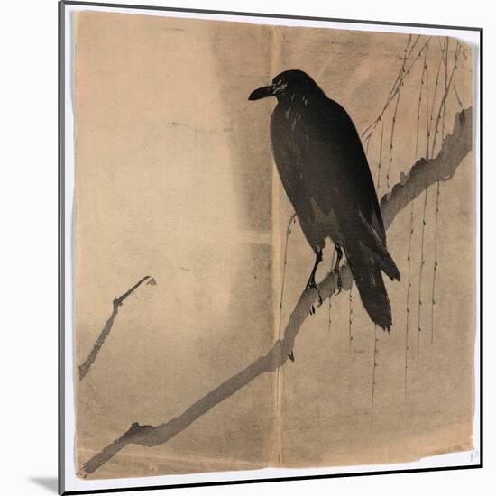 Yanagi Ni Karasu-null-Mounted Giclee Print