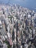 Aerial View of Western District of Hong Kong-Yang Liu-Framed Photographic Print