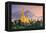 Yangon, Myanmar View of Shwedagon Pagoda at Dusk-Sean Pavone-Framed Premier Image Canvas