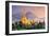 Yangon, Myanmar View of Shwedagon Pagoda at Dusk-Sean Pavone-Framed Photographic Print