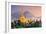 Yangon, Myanmar View of Shwedagon Pagoda at Dusk-Sean Pavone-Framed Photographic Print