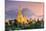 Yangon, Myanmar View of Shwedagon Pagoda at Dusk-Sean Pavone-Mounted Photographic Print