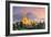 Yangon, Myanmar View of Shwedagon Pagoda at Dusk-Sean Pavone-Framed Photographic Print