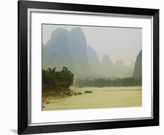 Yangshuo, Li River, Guangxi Province, China, Asia-Angelo Cavalli-Framed Photographic Print